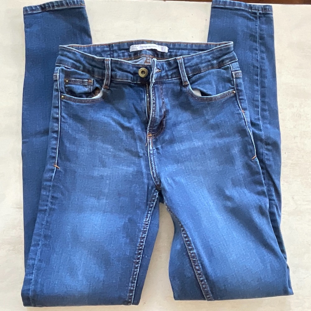 Zara blue jeans